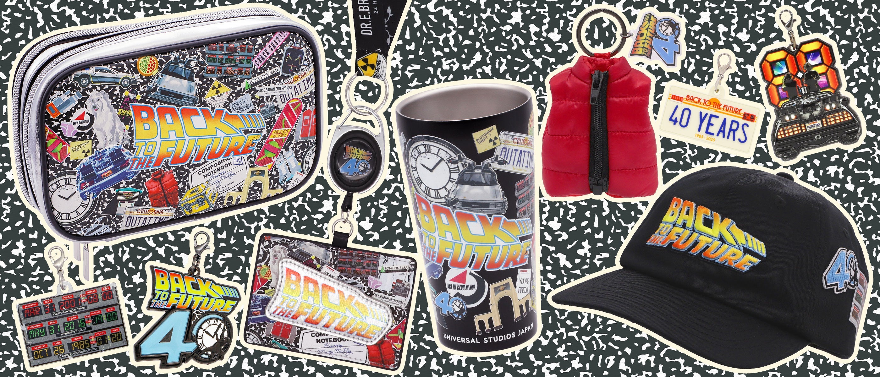 バック・トゥ・ザ・フューチャー グッズ FanCon  2018 バック・トゥ・ザ・フューチャー』映画公開40周年記念グッズ