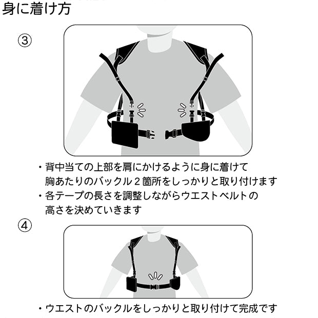 ホルスターベルトバッグ