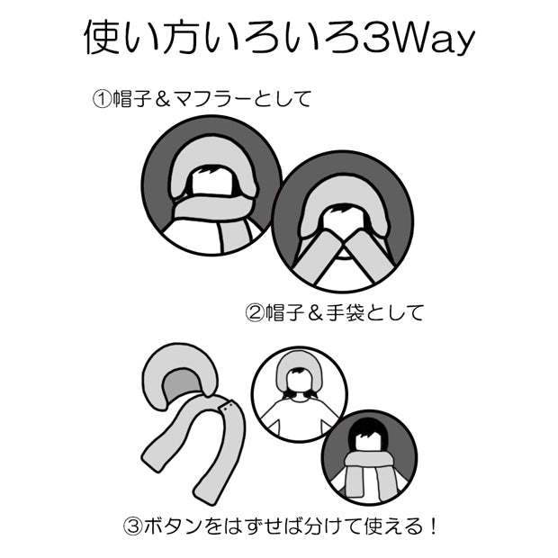 マフラーハット