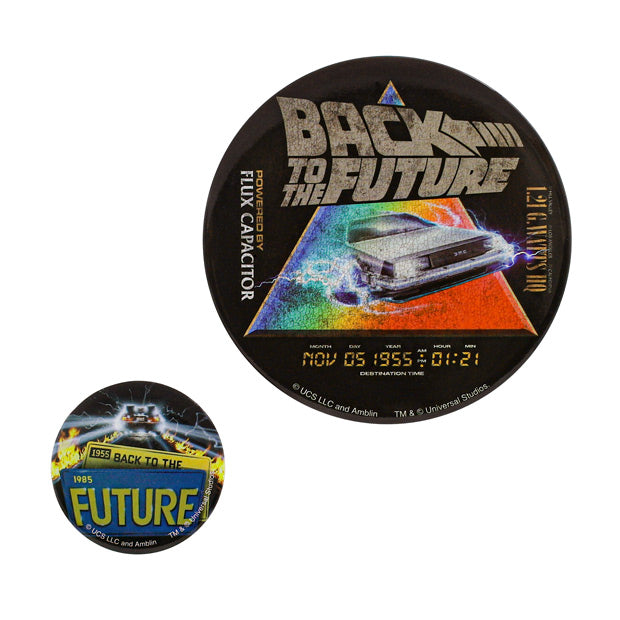 値下げ バック トゥ ザ フューチャー  缶バッチ  限定1名様 値下げ バック トゥ ザ フューチャー 缶バッチ 限定1名様