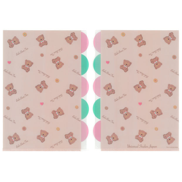 5ポケットA4クリアファイルセット(2枚)