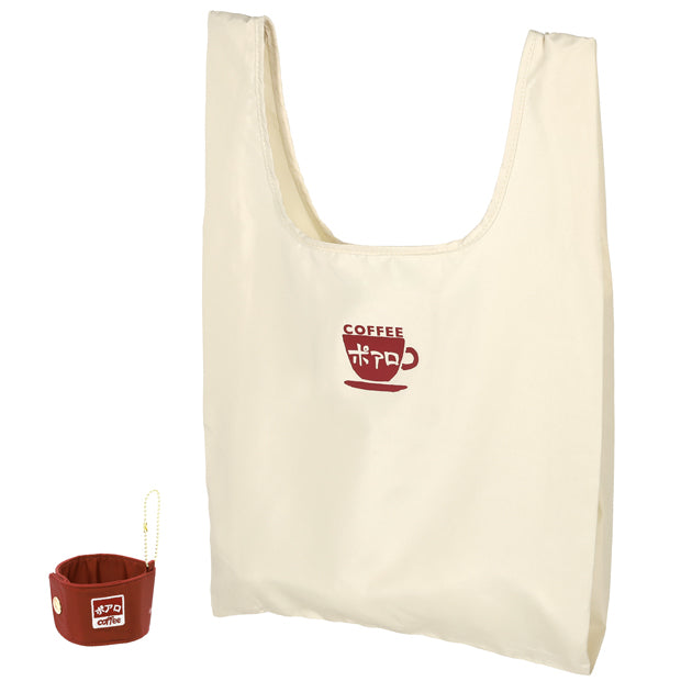 カップスリーブ付きマルシェバッグ
