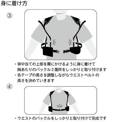 ホルスターベルトバッグ