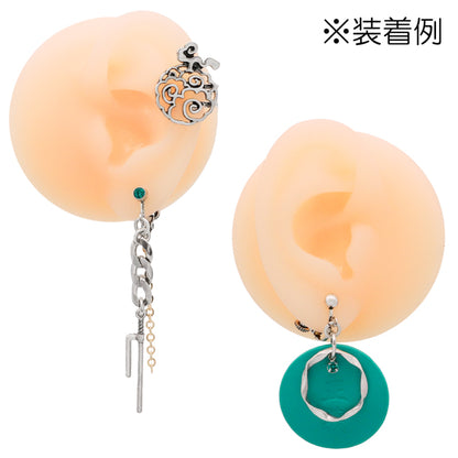 イヤリング＆イヤーカフセット（3個）
