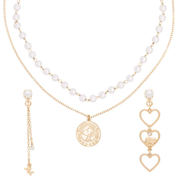 ネックレス&イヤリングセット