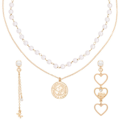 ネックレス&イヤリングセット