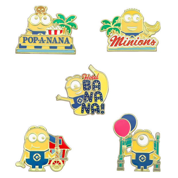 USJ ユニバ　非売品　ピンズコレクション　ミニオンズ コレクタブルピンバッジ（全10種） – ユニバーサル・スタジオ
