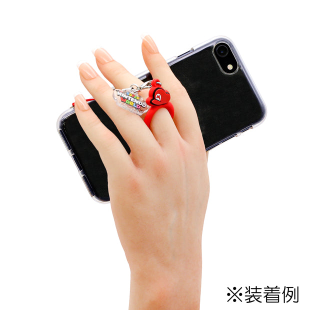 スマートフォンリング＆ストラップセット（5個）