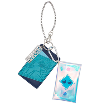 ミニポーチ付きパスケース