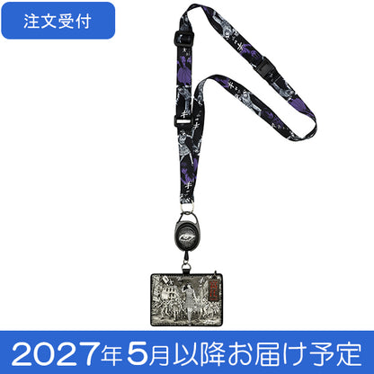 【注文受付B】リール付きパスケース＆ネックストラップセット【2027年5月以降お届け予定】