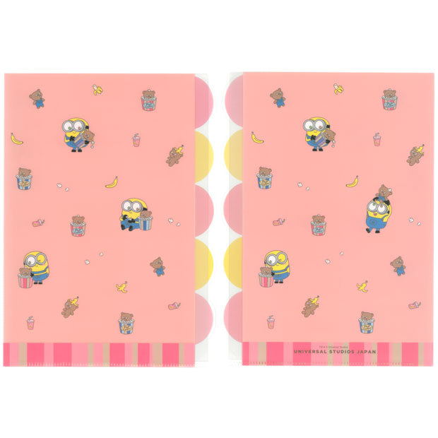 5ポケットA4クリアファイルセット（2枚）