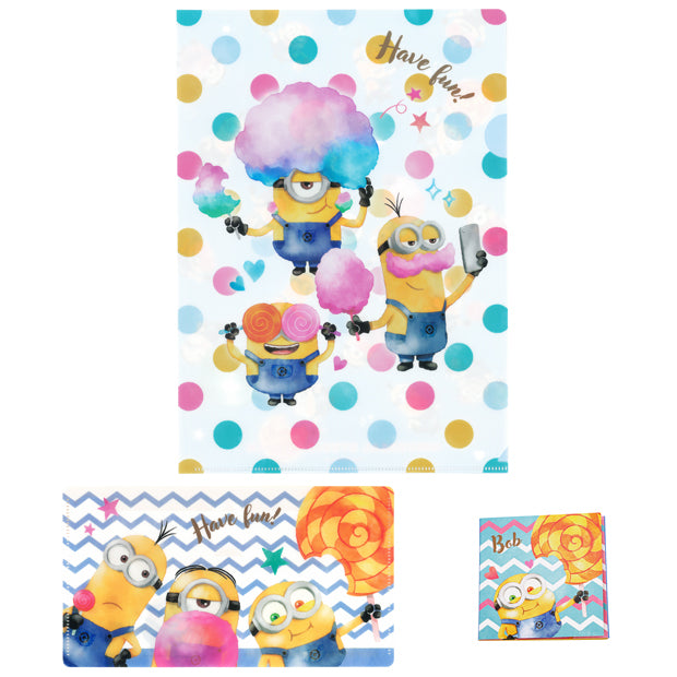 ふせん付きクリアファイルセット – ユニバーサル・スタジオ・ジャパン