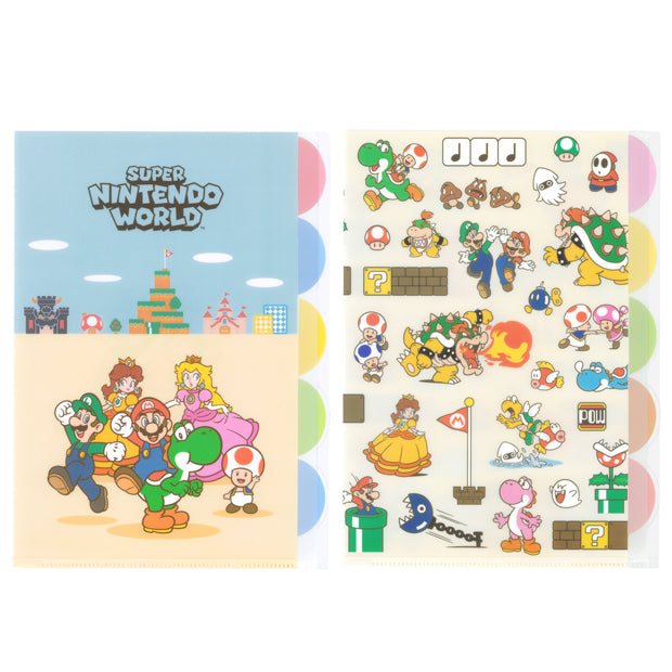 5ポケットA4クリアファイルセット（2枚）