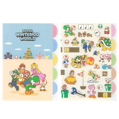 5ポケットA4クリアファイルセット（2枚）