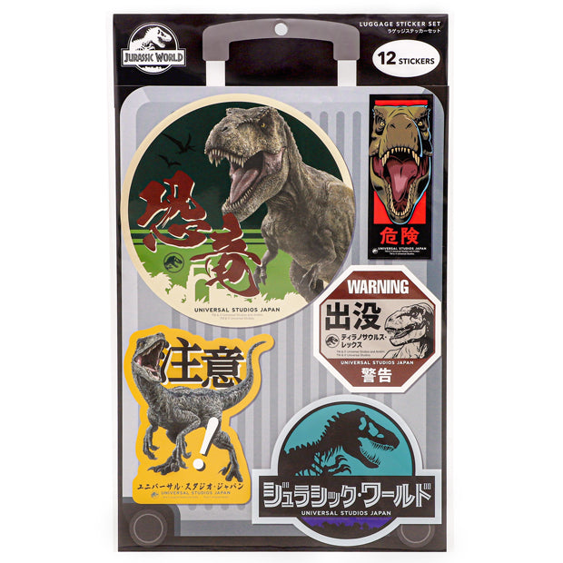 ラゲッジステッカーセット（12枚） – ユニバーサル・スタジオ