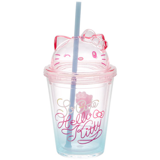 ストロー付きタンブラー