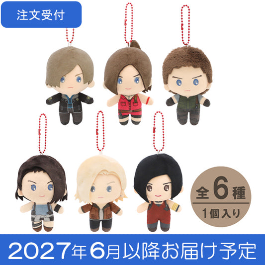 【注文受付】コレクタブルぬいぐるみキーチェーン（全6種）【2027年6月以降お届け予定】