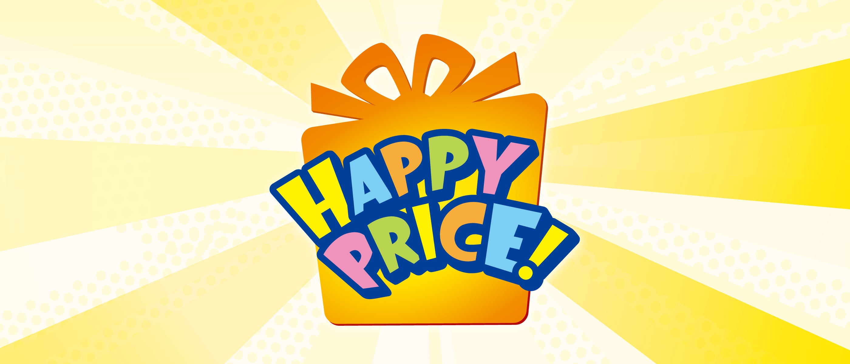 <p>《HAPPY PRICE！》キャンペーン開催中！<br/>人気のアイテムを特別価格でゲットしよう♪</p>